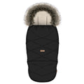 Fußsack GrowUP Aspen, Black – mitwachsender Babyfußsack 0–36 Monate