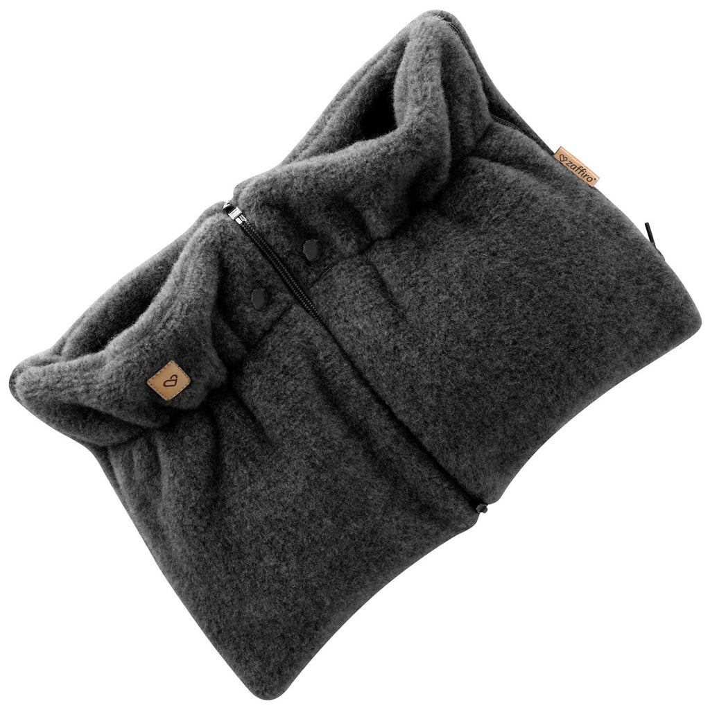 Handwärmer Sierra, Anthracite – Wollhandwärmer für Kinderwagen