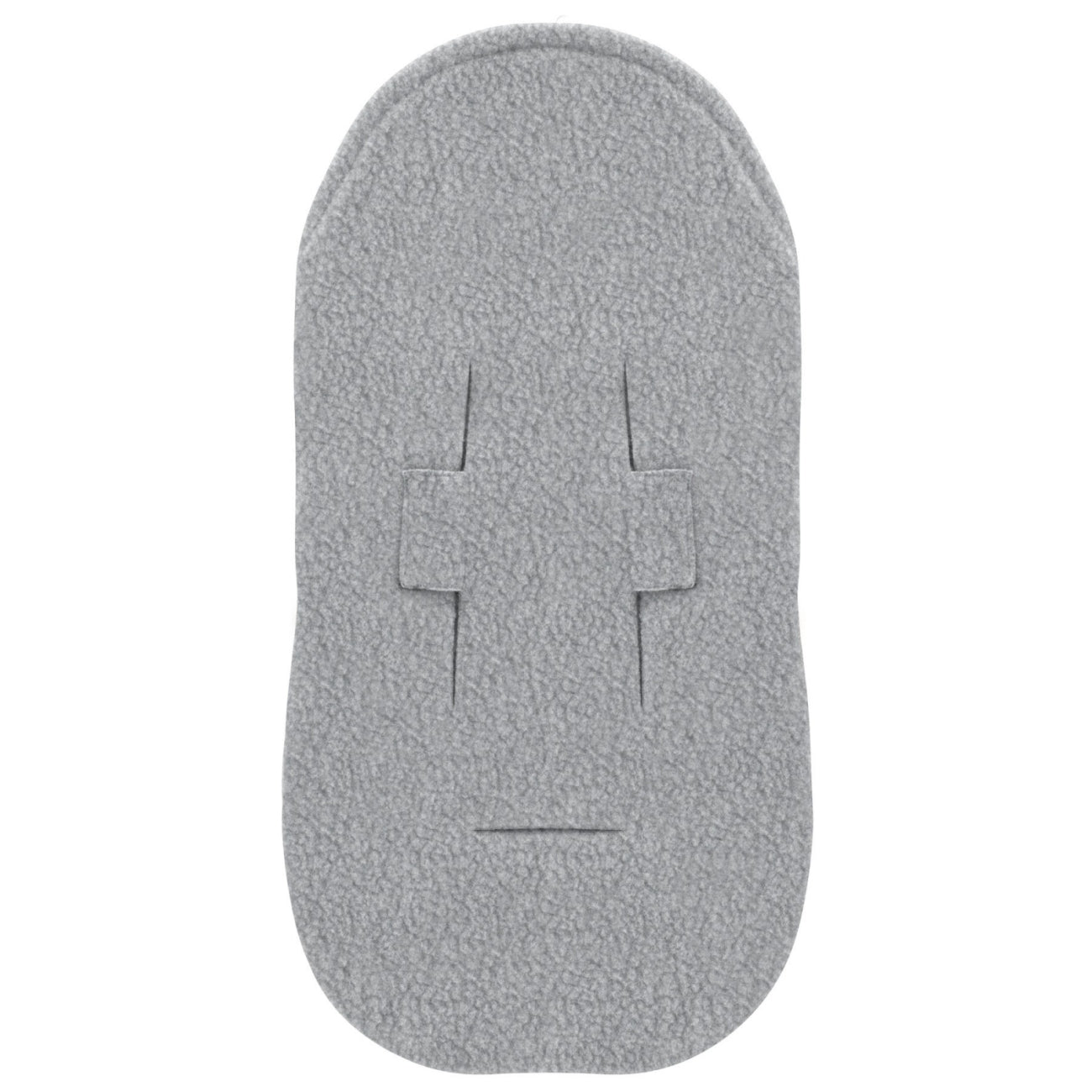 Wollfußsack Mini Nevada, Grey – Vorderansicht