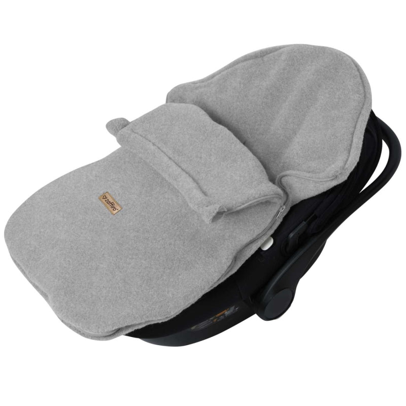 Wollfußsack Mini Sierra, Grey – Innenansicht