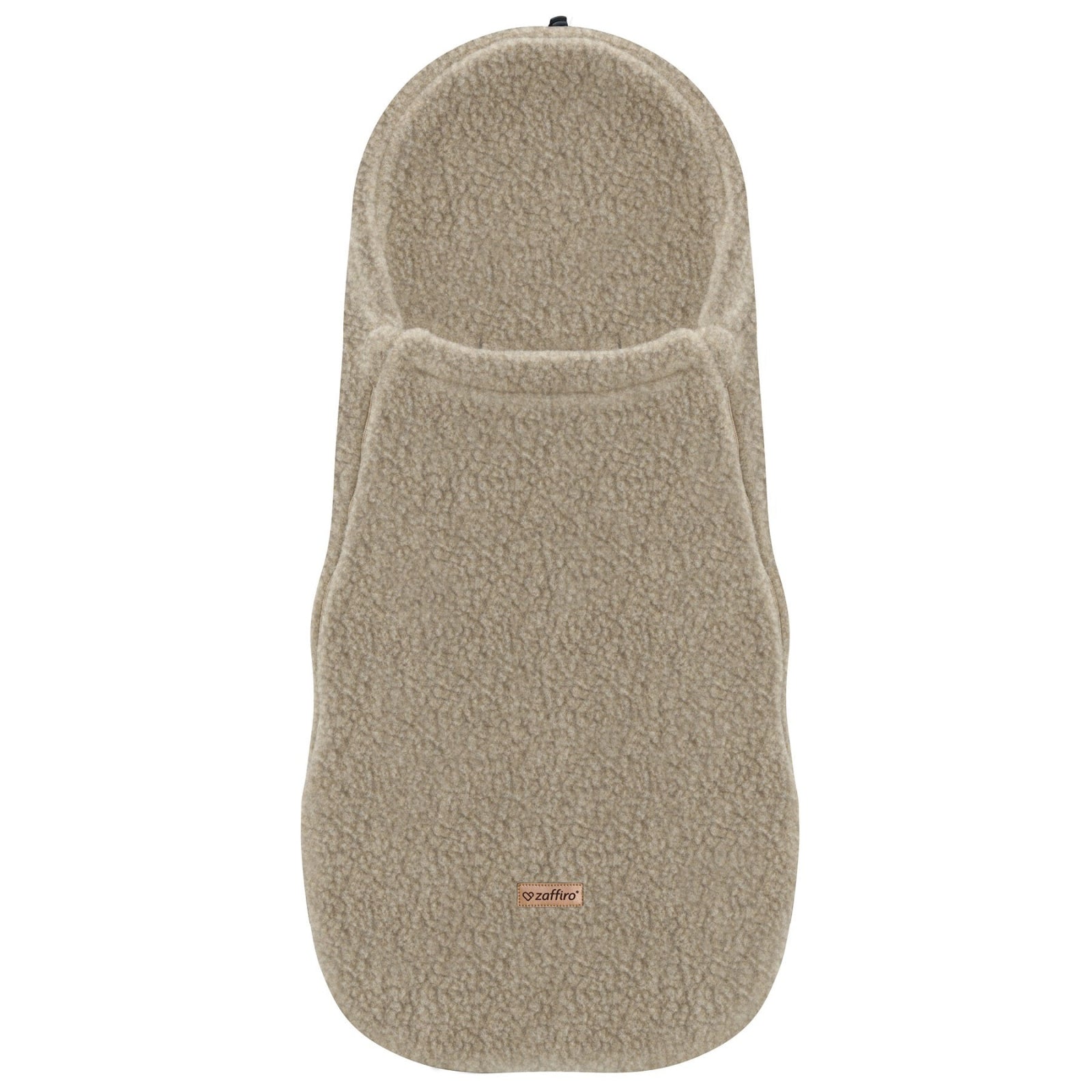 Wollfußsack Mini Nevada, Brown – Woll-Fußsack für Kinderwagen