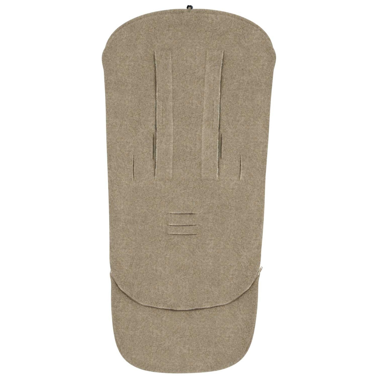 Wollfußsack Maxi Sierra, Brown – Seitenansicht