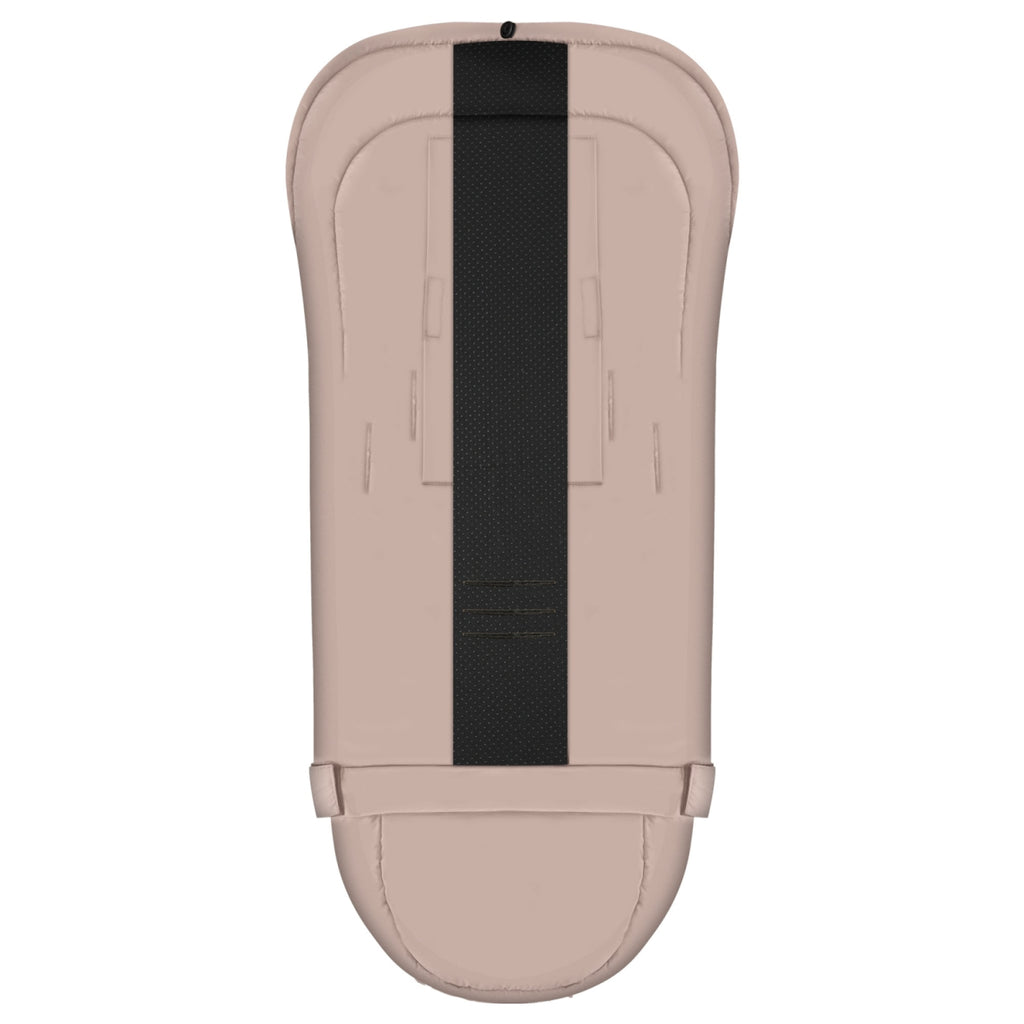 Fußsack iGrow Aspen, Baby Pink – Rückenansicht