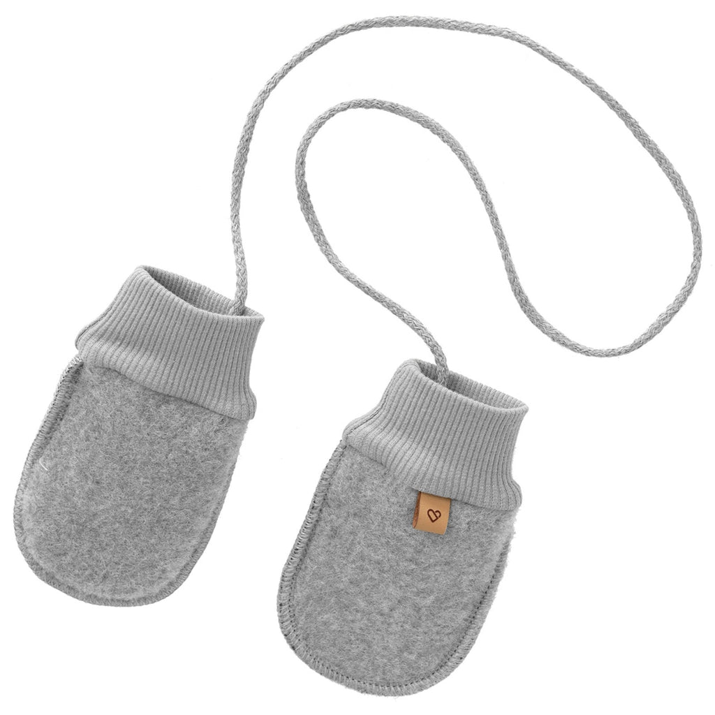 Wollfäustlinge Sierra, Grey – Baby Wollfäustlinge aus Merinowolle