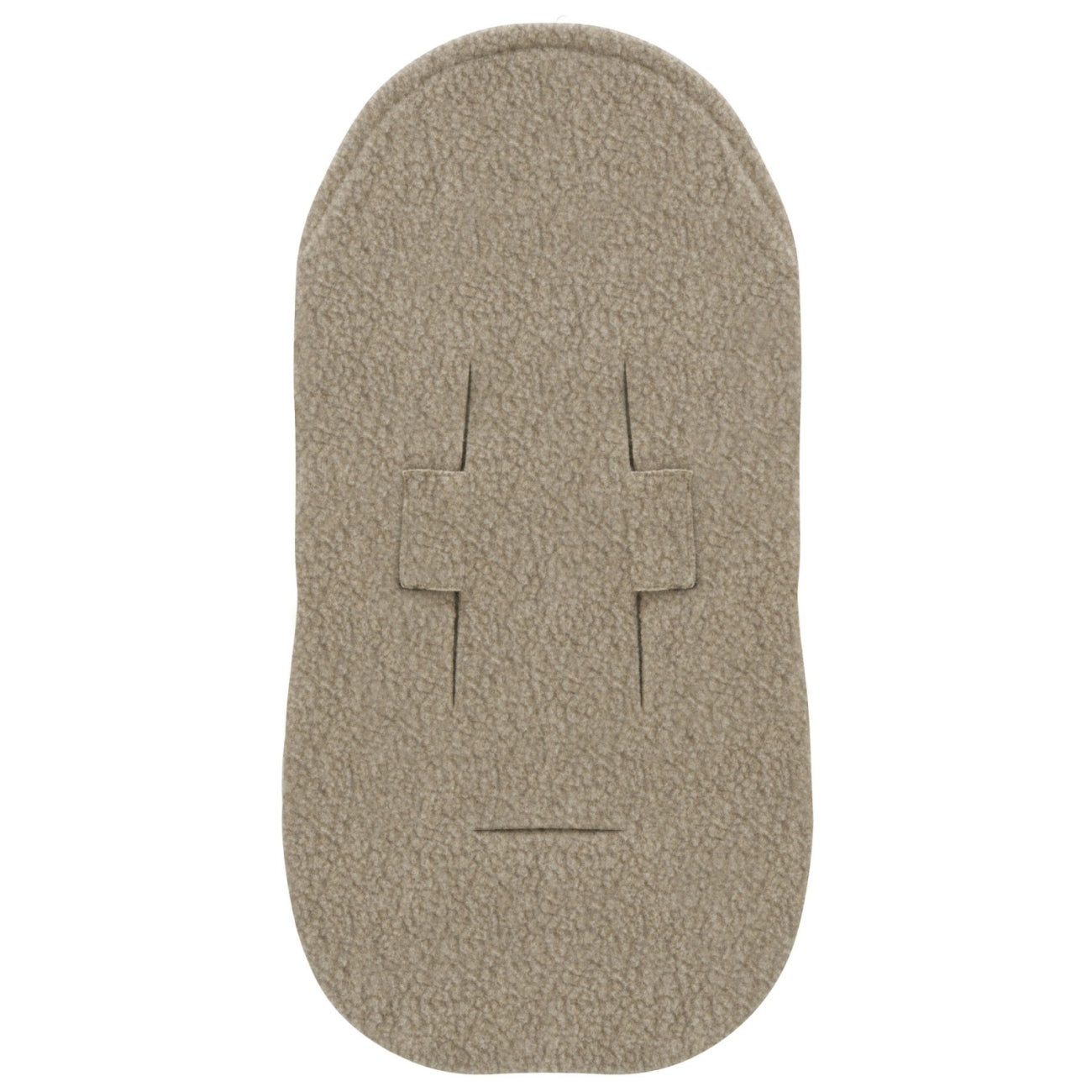 Wollfußsack Mini Nevada, Brown – Vorderansicht