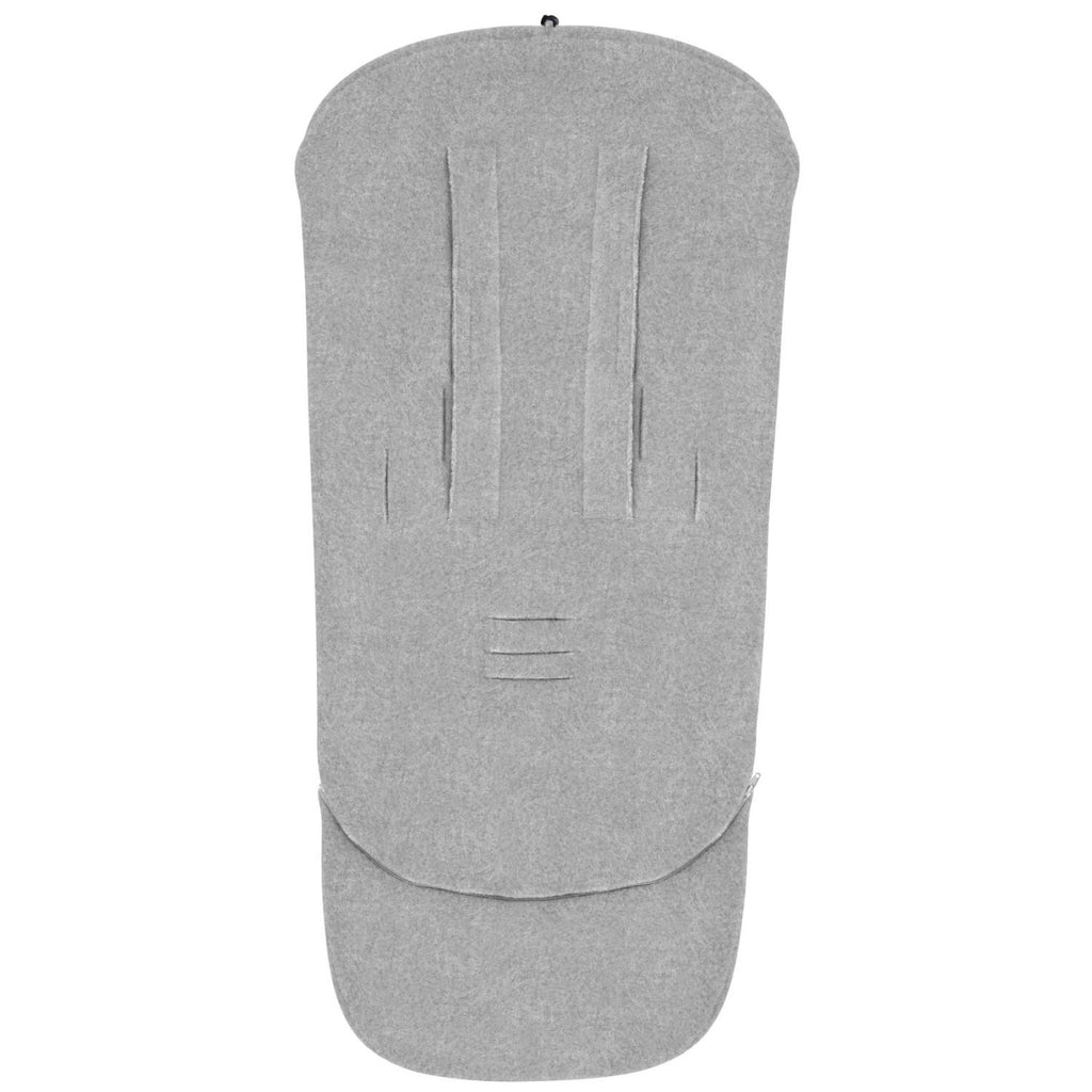 Wollfußsack Maxi Sierra, Grey – Vorderansicht