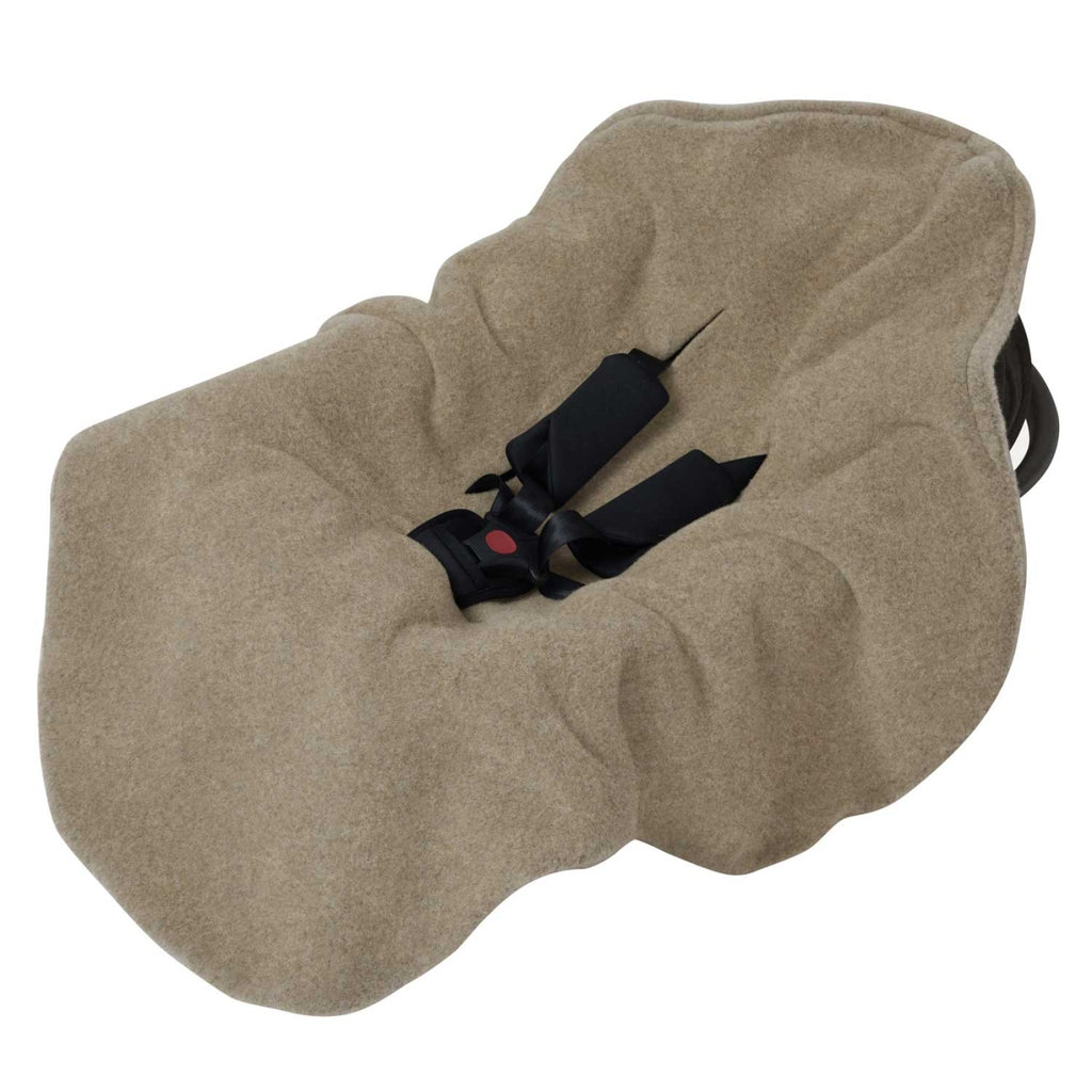 Baby-Wollswaddle Sierra, Brown – Detailansicht Wolle