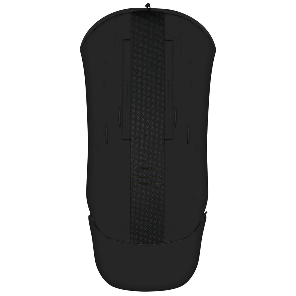 Fußsack EverGrow Aspen, Black – Rückenansicht