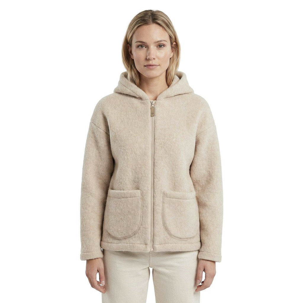 Wolljacke Zoya Sierra, Beige