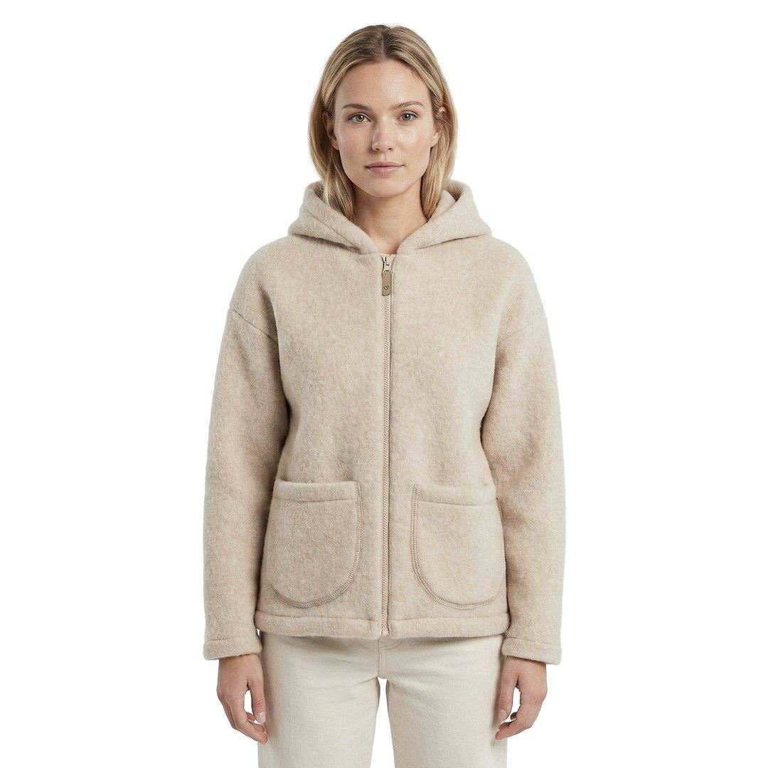 Wolljacke Zoya Sierra, Beige