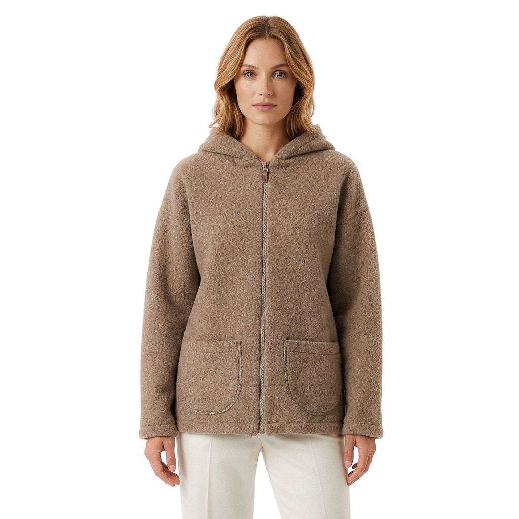 Wolljacke Zoya Sierra, Brown