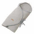Baby-Wollswaddle Sierra Light grey
