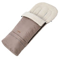 Fußsack SleepGrow Aspen, Latte – mitwachsender Schlafsack-Fußsack