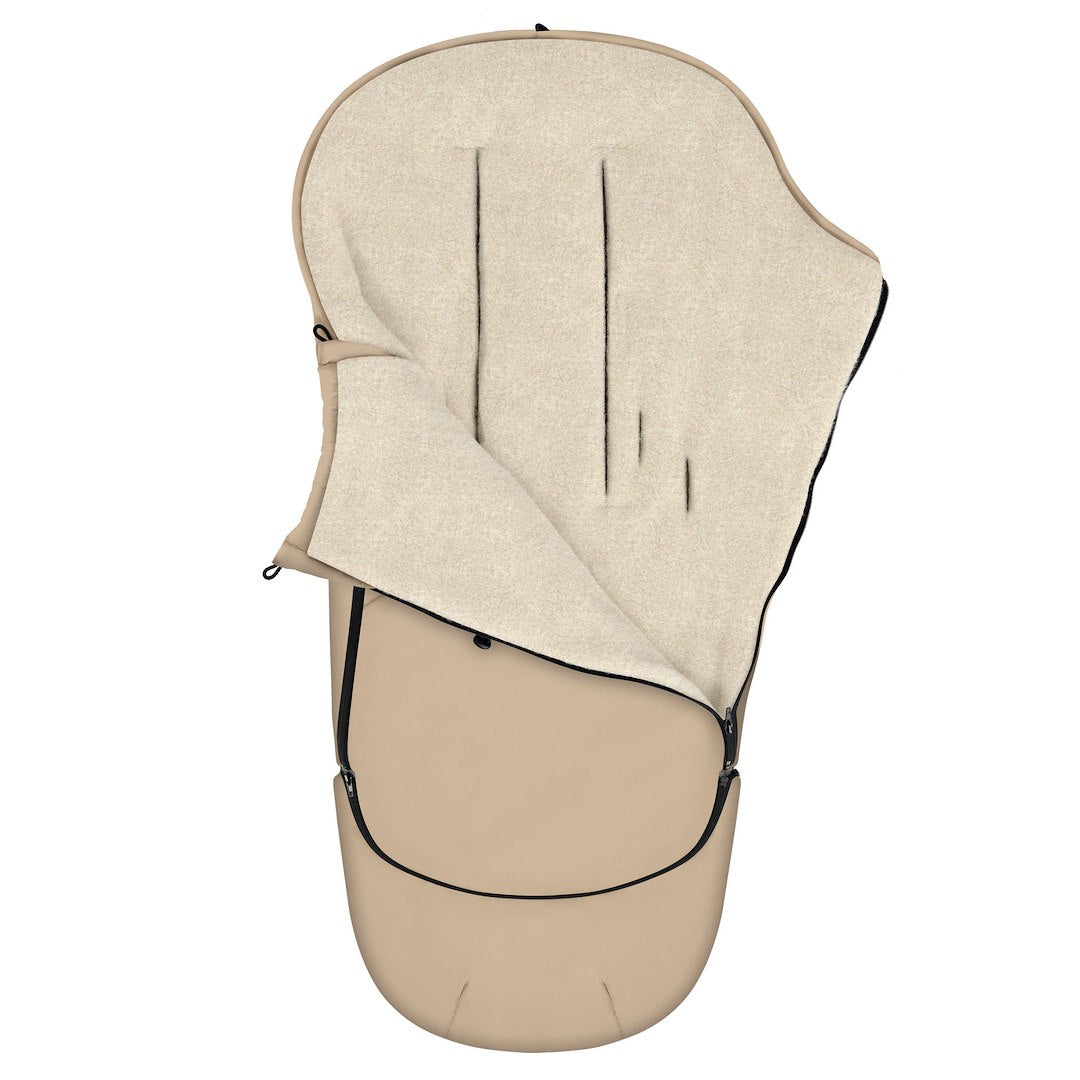 Fußsack EverGrow Aspen, Vanilla – Seitenansicht