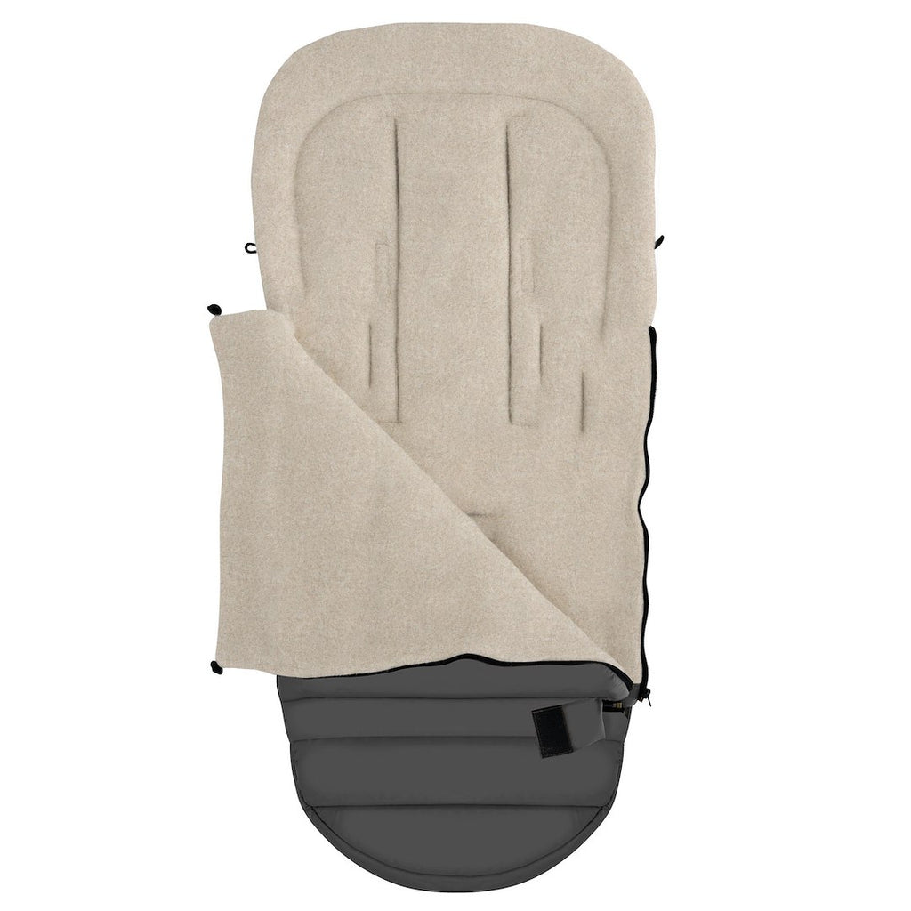 Fußsack iGrow Aspen, Anthracite – Innenansicht Baby Fußsack