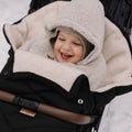 Fußsack EverGrow Aspen, Black – Detailansicht