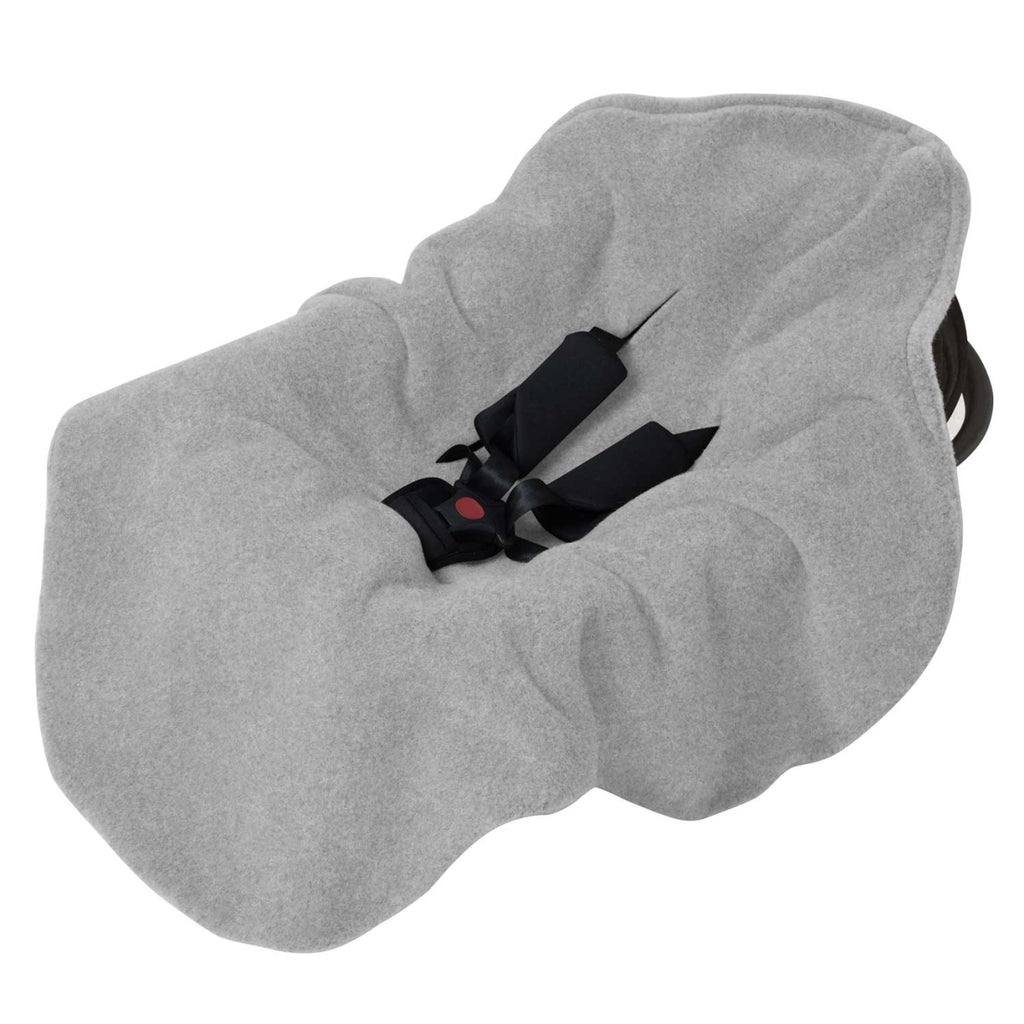 Baby-Wollswaddle Sierra, Grey – Detailansicht Wolle