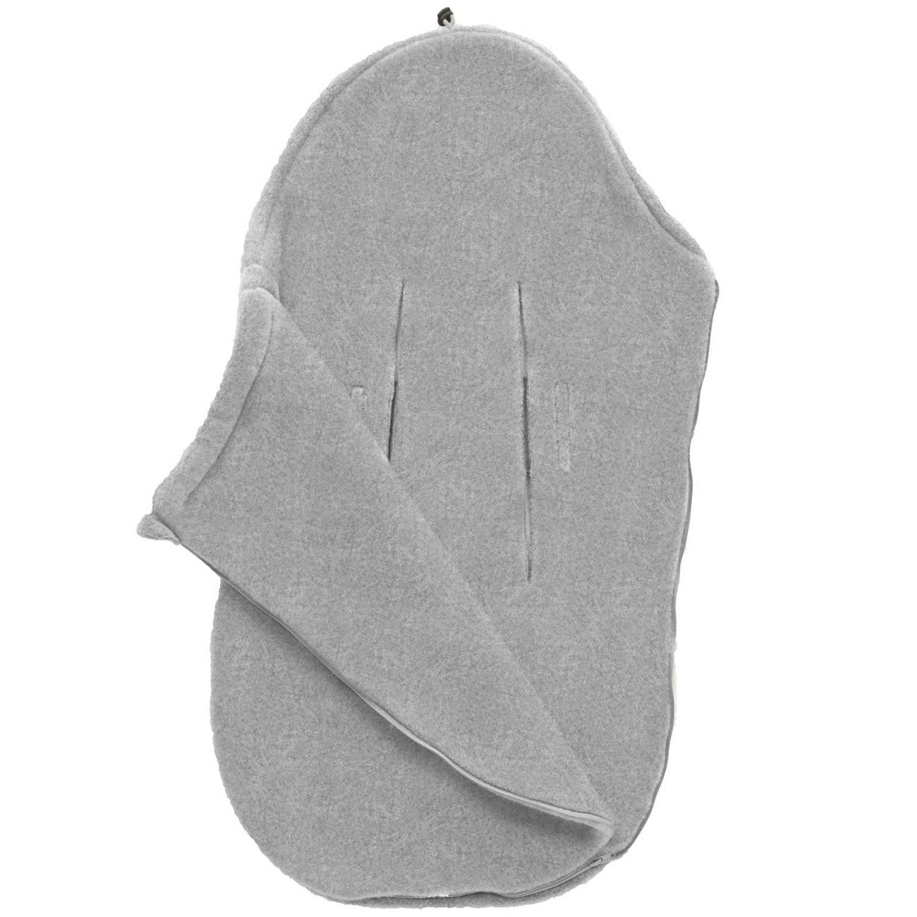Wollfußsack Mini Sierra, Grey – Seitenansicht