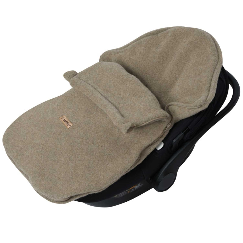 Wollfußsack Mini Sierra, Brown – Innenansicht