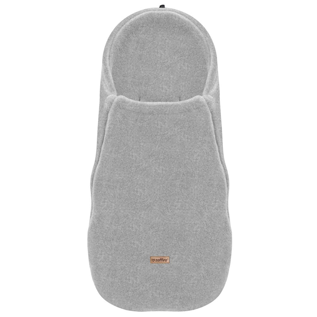 Wollfußsack Mini Sierra, Grey – Woll-Fußsack für Kinderwagen