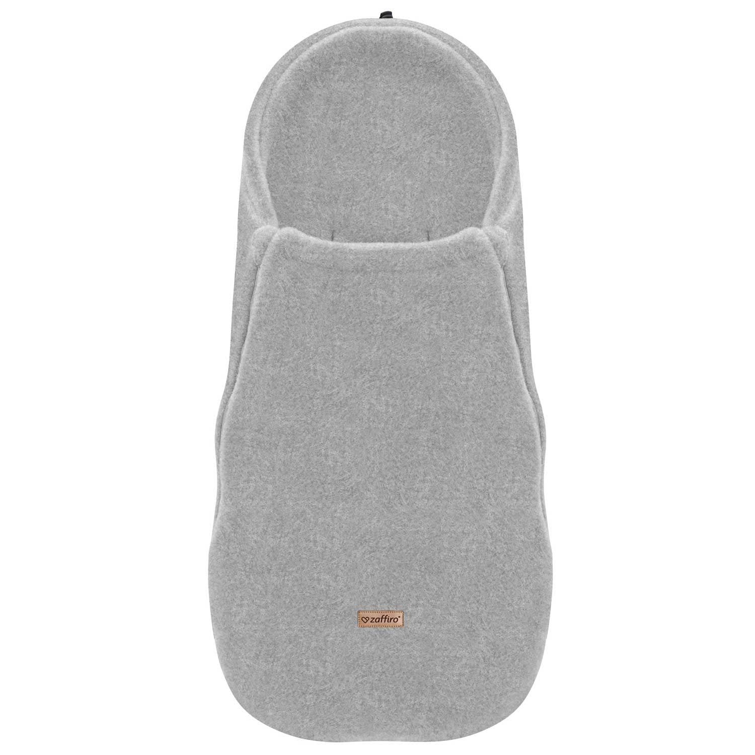 Wollfußsack Mini Sierra, Grey – Woll-Fußsack für Kinderwagen