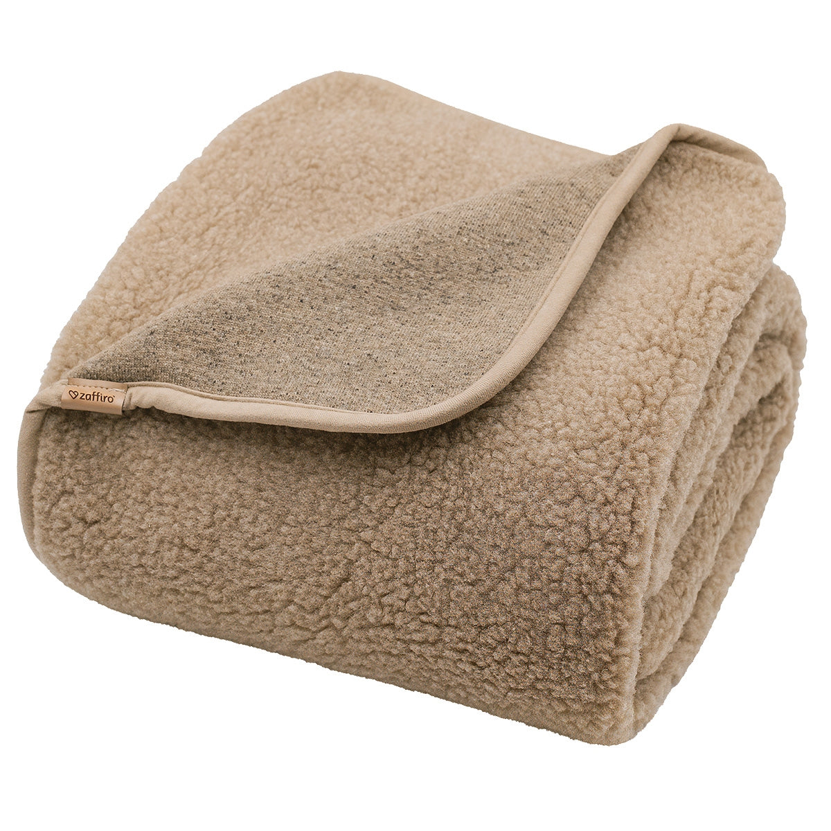 Wolldecke Nevada, Brown – Baby Wolldecke aus Merinowolle