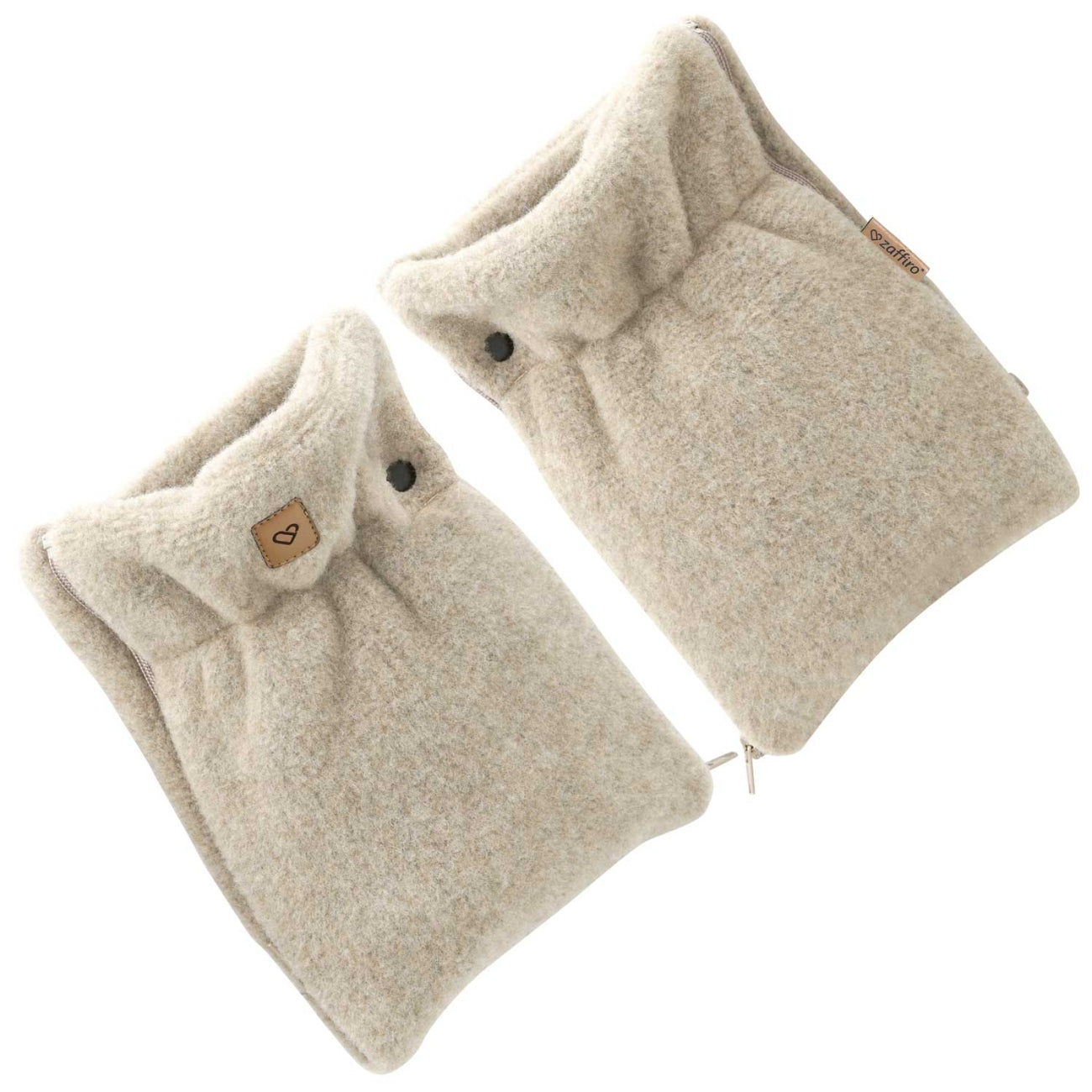 Handwärmer Sierra, Beige – Vorderansicht