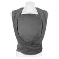 Bindetragetuch BeClose, Grey – elastisches Baby Bindetragetuch für Neugeborene