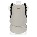 Babytrage BabyGrow, Beige – mitwachsende ergonomische Babytrage