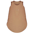 Musselin-Schlafsack Malaga 1,5 TOG, Toffee – ganzjähriger Baby Schlafsack