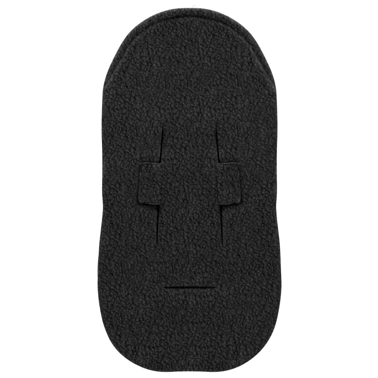 Wollfußsack Mini Nevada, Anthracite – Vorderansicht