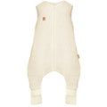 Musselin-Schlafsack Malaga mit Beinen 2,5 TOG, Vanilla – warmer Winterschlafsack mit Beinöffnungen für Kleinkinder