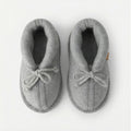 Wollschühchen Sierra, Grey – Baby Wollschühchen aus Merinowolle