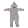 Wolloverall Nevada, Grey – Baby Wolloverall aus Merinowolle