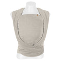 Bindetragetuch BeClose, Beige – elastisches Baby Bindetragetuch für Neugeborene