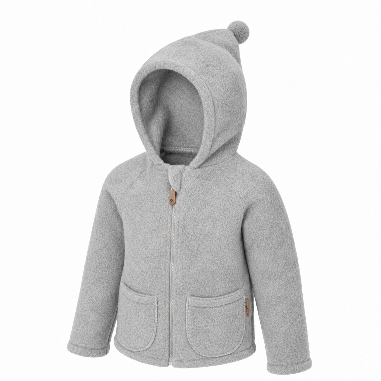 Kinder-Wolljacke Meri Sierra, Grey