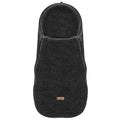 Wollfußsack Mini Sierra, Anthracite – Woll-Fußsack für Kinderwagen