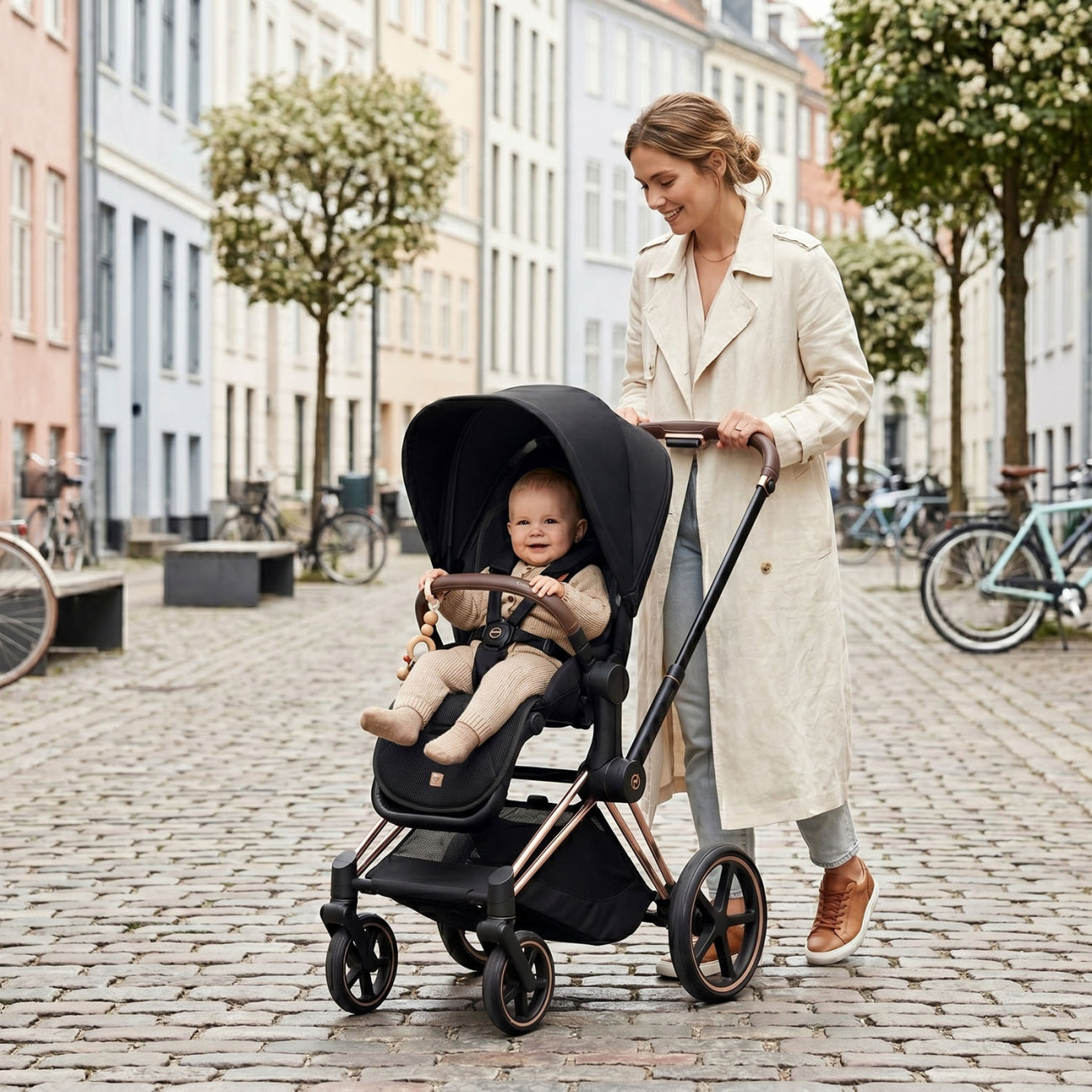 Sitzauflage Air, Black – Vorderansicht