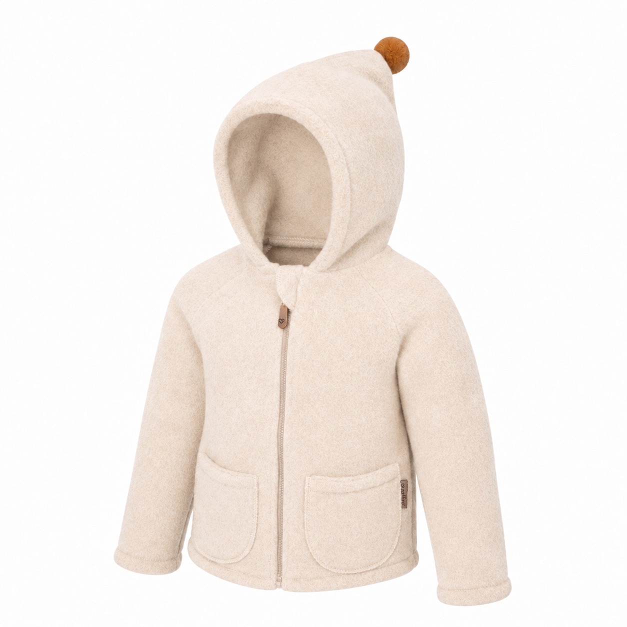 Kinder-Wolljacke Meri Sierra, Beige