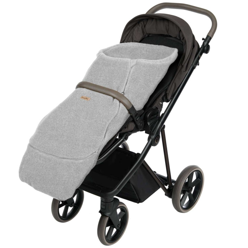 Wollfußsack Maxi Sierra, Grey – Innenansicht