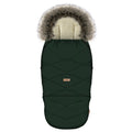 Fußsack GrowUP Nordico, Bottle Green – mitwachsender Babyfußsack 0–36 Monate