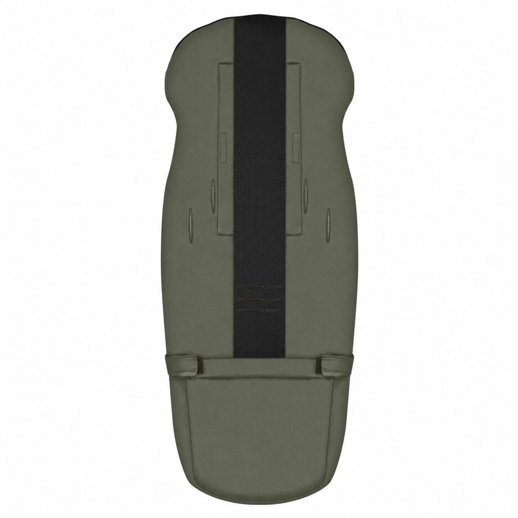 Fußsack GrowUP Aspen, Khaki – Seitenansicht