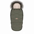 Fußsack GrowUP Aspen, Khaki – mitwachsender Babyfußsack 0–36 Monate