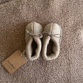 Wollschühchen Sierra, Brown – Baby Wollschühchen aus Merinowolle