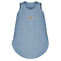 Musselin-Schlafsack Malaga 2,5 TOG, Baby Blue – warmer Baby Schlafsack für kühle Nächte