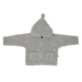 Kinder-Wolljacke Meri Nevada, Grey – Kinder Wolljacke aus Merinowolle