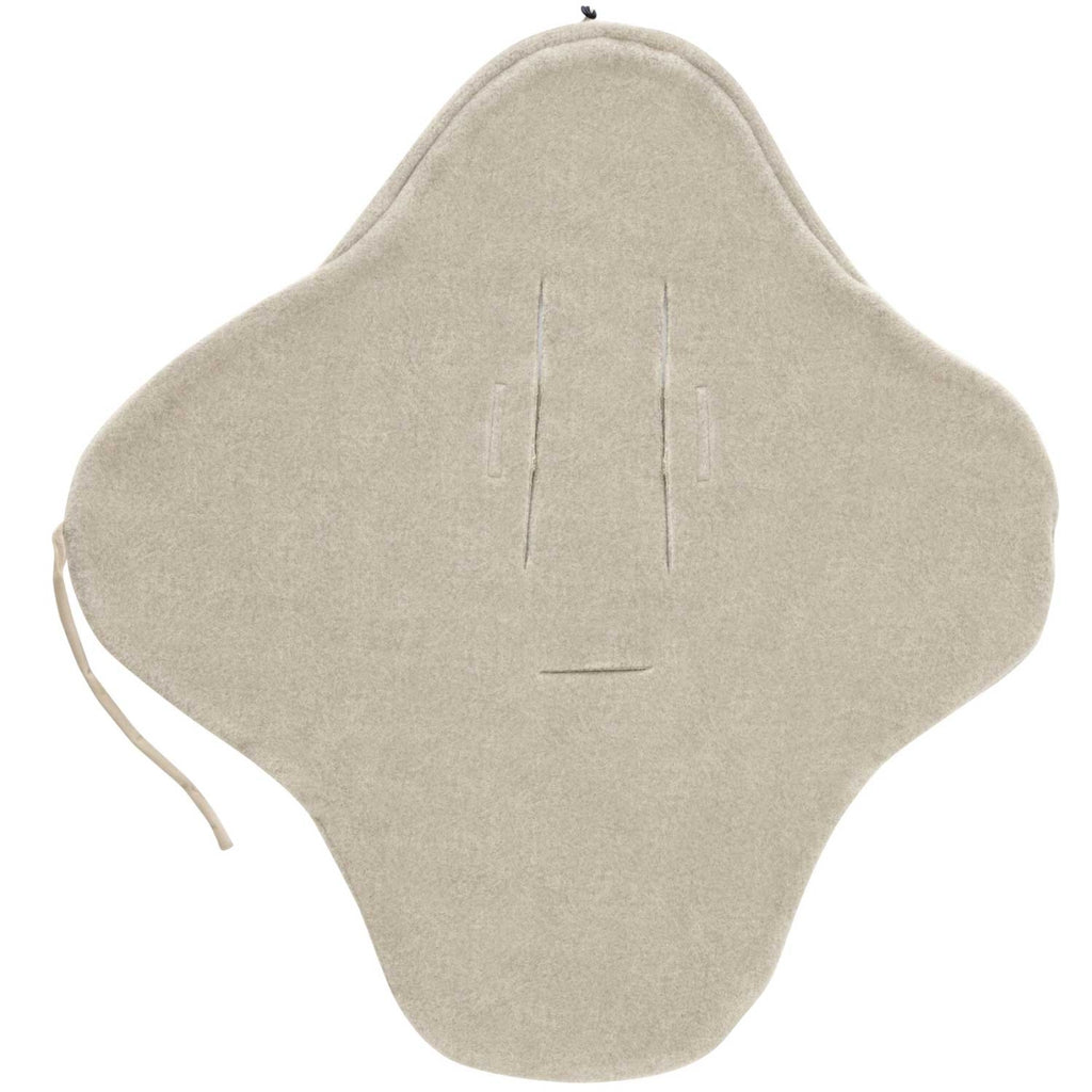 Baby-Wollswaddle Sierra, Beige – Vorderansicht