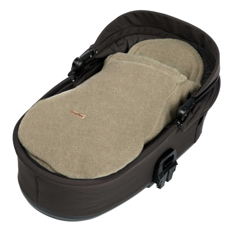 Wollfußsack Mini Sierra, Brown – Gesamtansicht