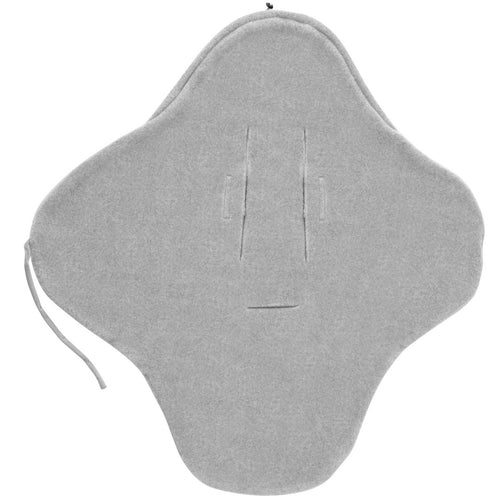 Baby-Wollswaddle Sierra, Grey – Vorderansicht