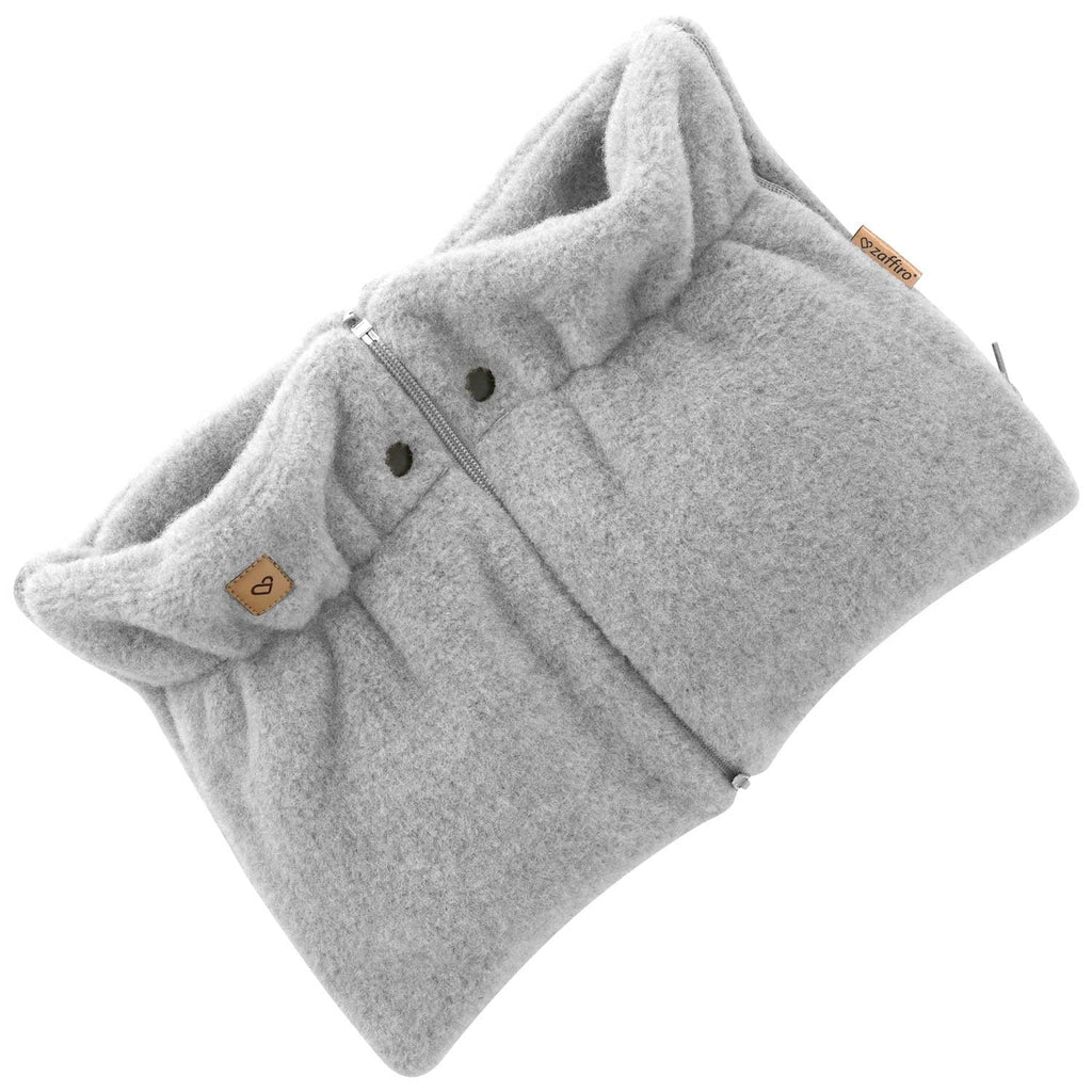 Handwärmer Sierra, Grey – Wollhandwärmer für Kinderwagen